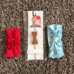 Baby Bling Bows Lot of 3